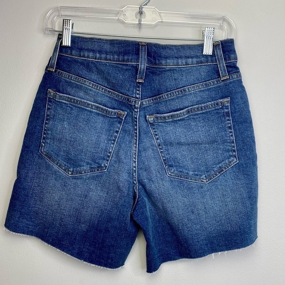 J.Crew High rise Jean raw hem shorts size 24 - Picture 9 of 10